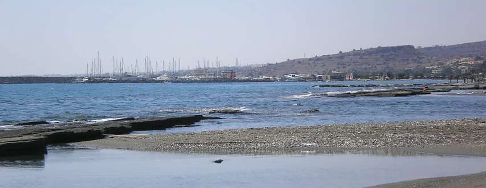 The shore at Pyrgos